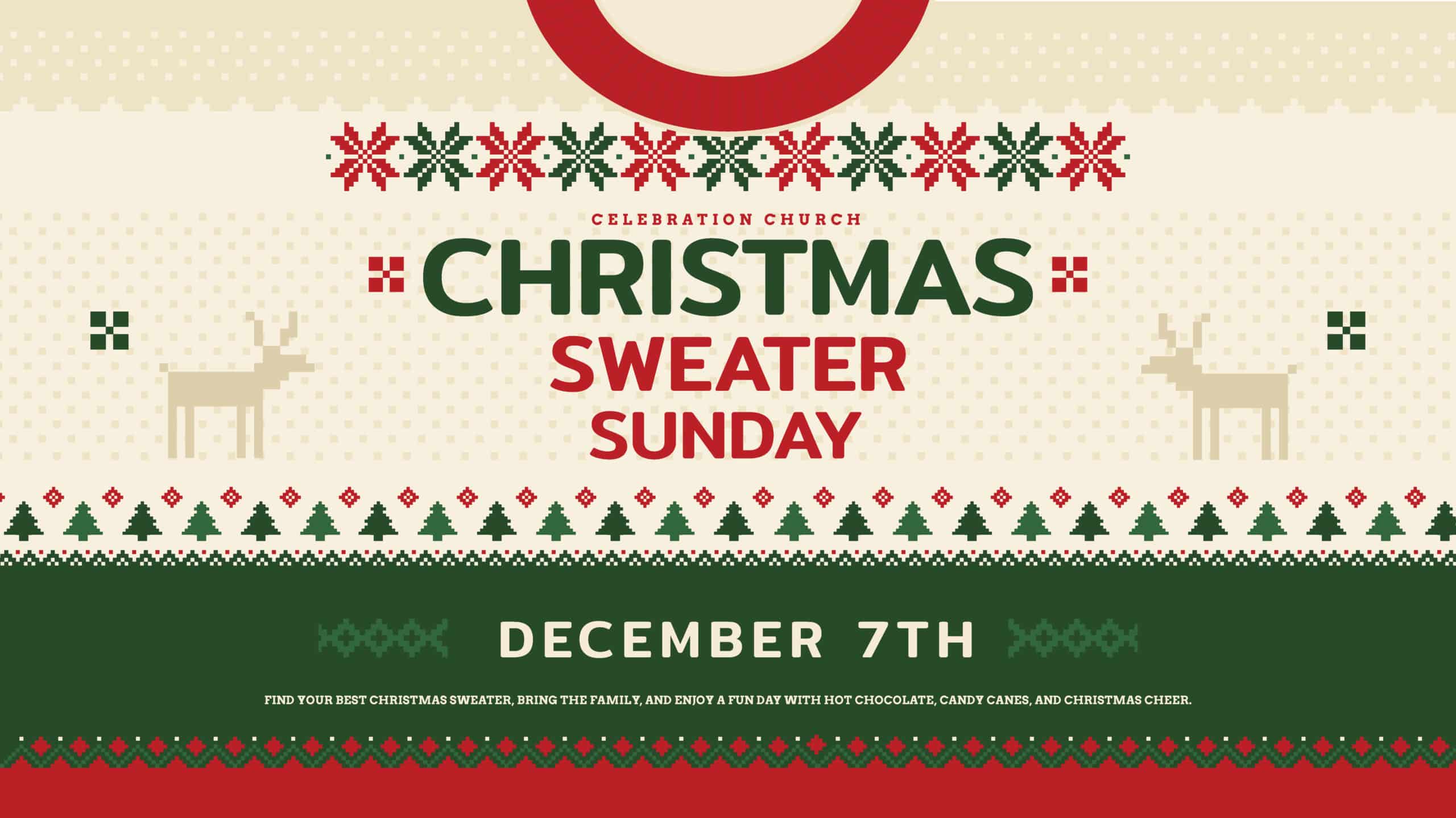 Christmas Sweater Sunday